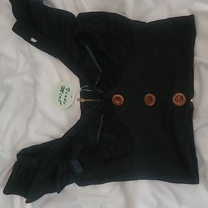 Blue jean top stretch  colombian